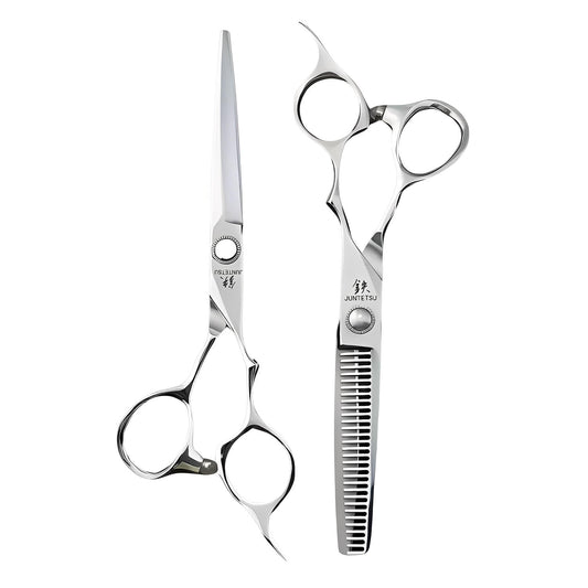 Juntetsu Zenith Professional Hairdressing Scissor Set (SKU: JUN-ZNT-S55)