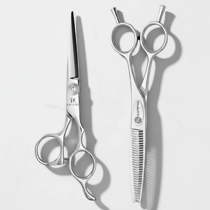 Juntetsu Cobalt Apex Hairdressing Scissor Set (SKU: JUN-YL-S55F)