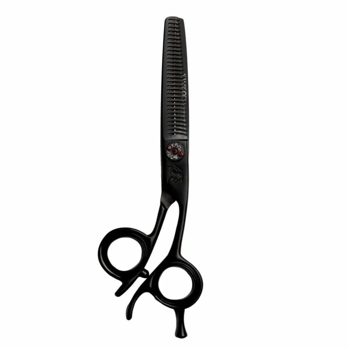 Kamisori Black Diamond III Thinning Scissors in - Hair Cutting Scissors For Hair Stylists & Barbers