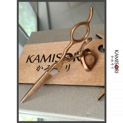 Kamisori Jewel III Double Swivel Haircutting Scissor Set in - Hair Cutting & Thinning Scissors Set For Hair Stylists & Barbers