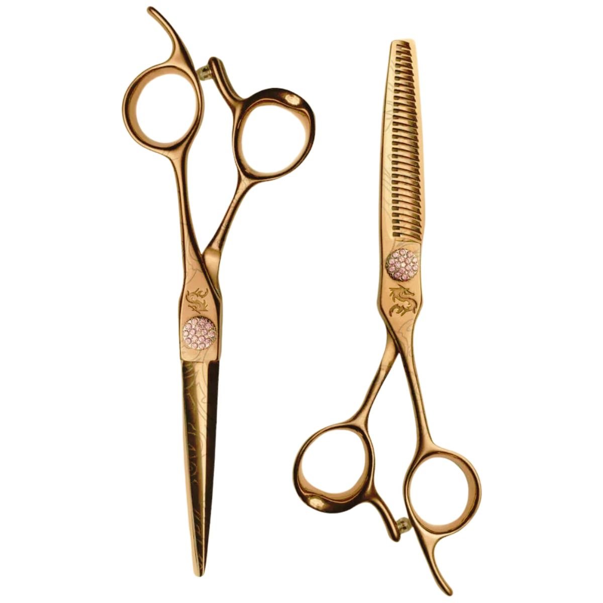 Kamisori Pro Jewel III Hairdressing Scissor Set in - Hair Cutting & Thinning Scissors Set For Hair Stylists & Barbers