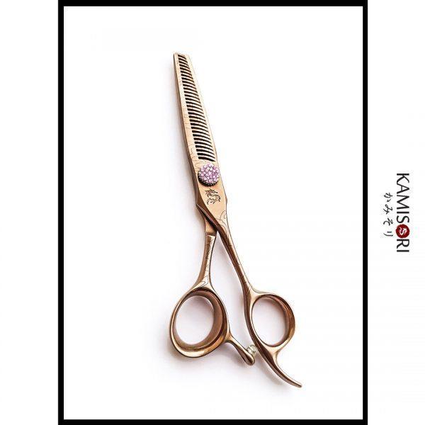 Kamisori Pro Jewel III Texturizing Scissors in - Hair Thinning Scissors For Hair Stylists & Barbers