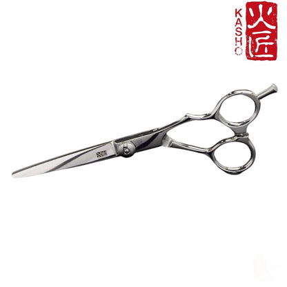 Kasho Green Semi-Offset Hair Cutting Scissors in - Hair Cutting Scissors For Hair Stylists & Barbers (SKU: SCKGR50OS)