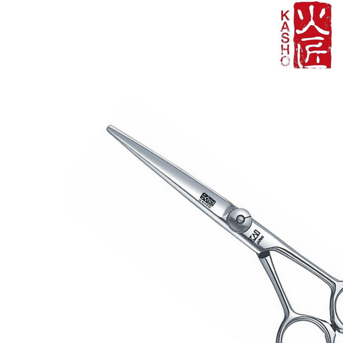 Kasho Ivory Offset Hair Cutting Scissors in - Hair Cutting Scissors For Hair Stylists & Barbers (SKU: SCKIV50OS)