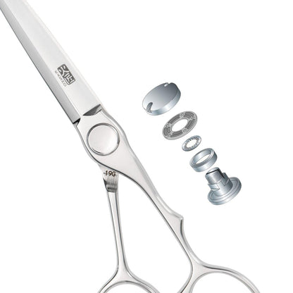Kasho Millennium Offset Hair Cutting Scissors in - Hair Cutting Scissors For Hair Stylists & Barbers (SKU: SCKML55OS)