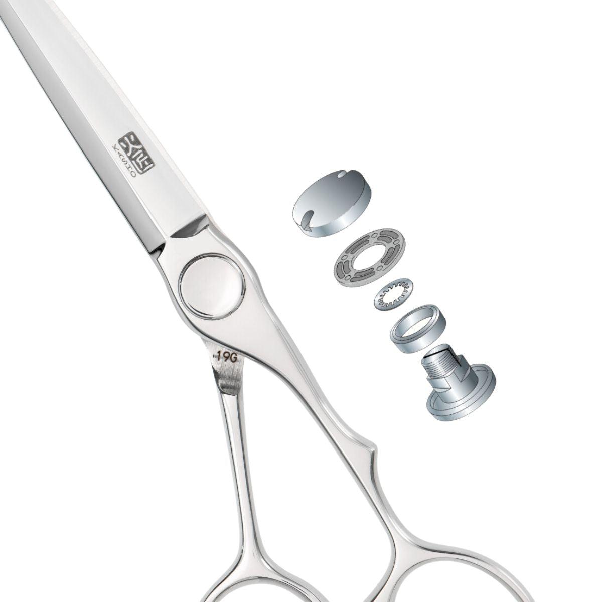 Kasho Millennium Straight Hair Cutting Scissors in - Hair Cutting Scissors For Hair Stylists & Barbers (SKU: SCKML53S)