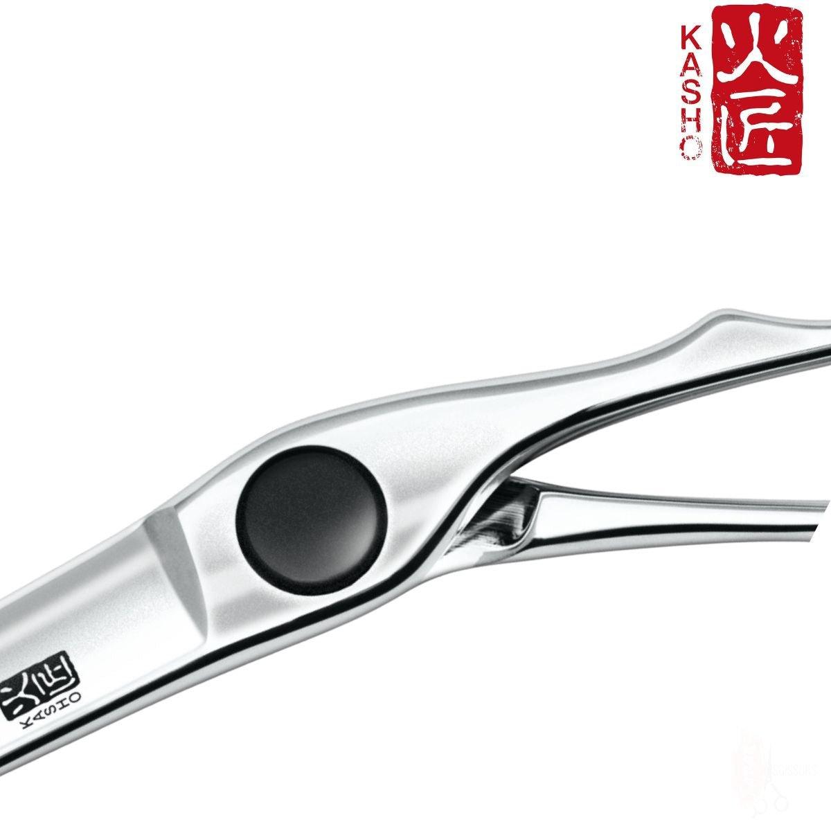 Kasho XP Super Ergo Offset Hair Cutting Scissors in 6.0" Inch Super Ergo Offset - Hair Cutting Scissors For Hair Stylists & Barbers (SKU: SCKXP55OS)