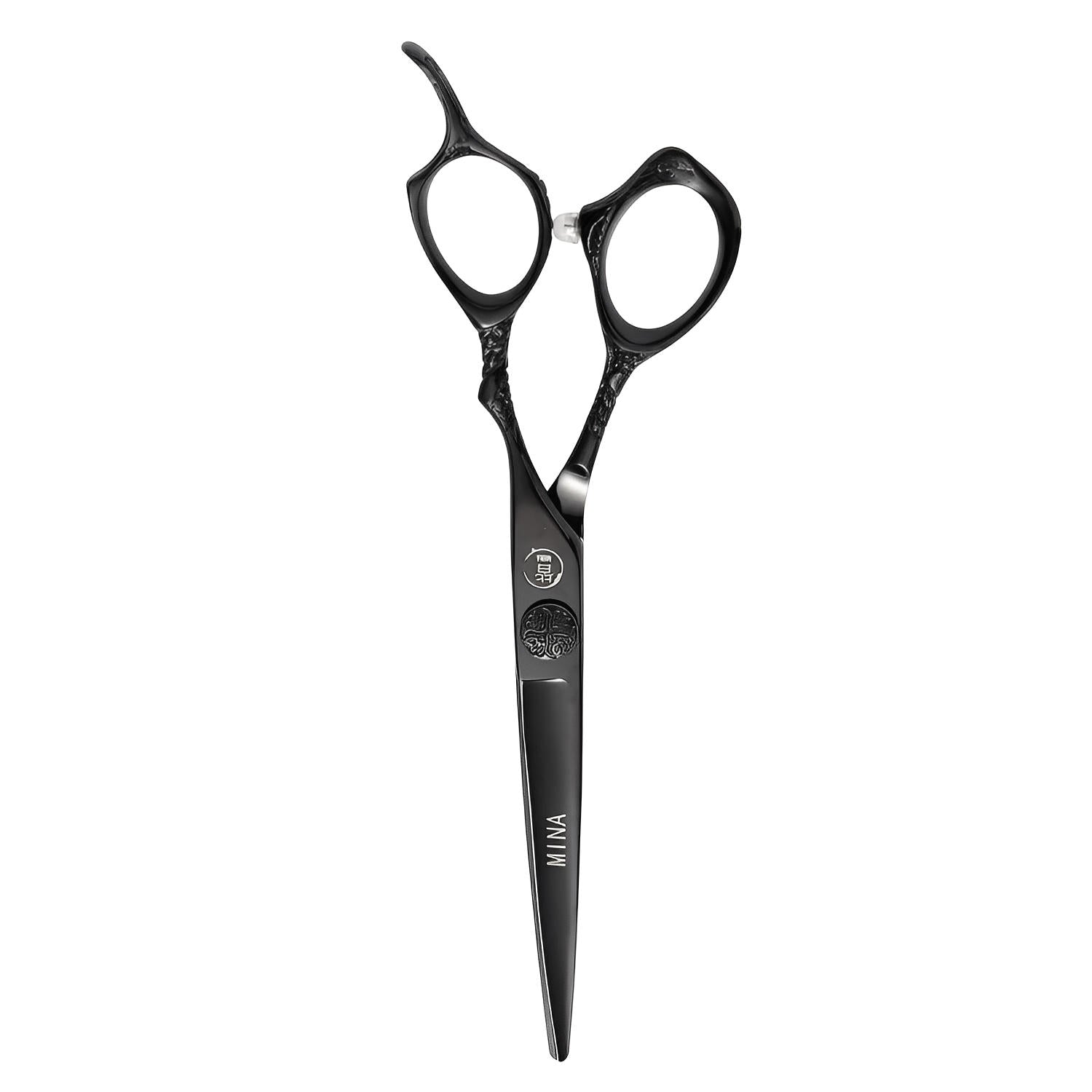 Mina Ash Black Hair Scissors - Professional Allergy-Neutral Shears ...