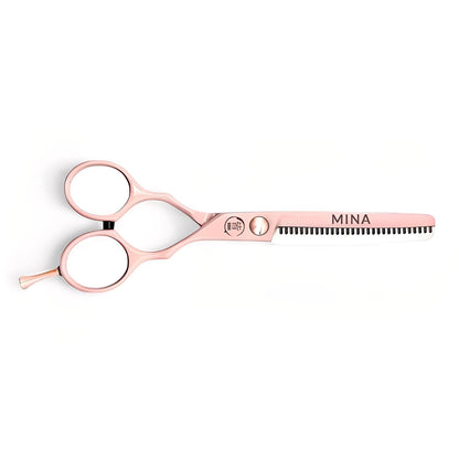 Mina Classic Pastel Pink Professional Shears Set (SKU: MIN-MPNK-S55)