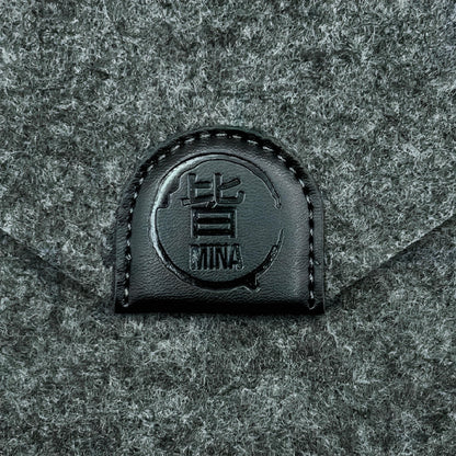 Mina Dual Felt Scissor Case (SKU: MIN-FELT-CASE-2PC)