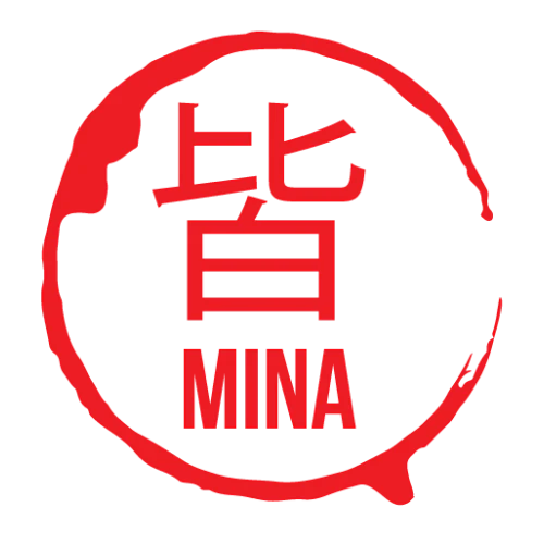 Mina Scissors brand for hair cutting in salons and barbershops