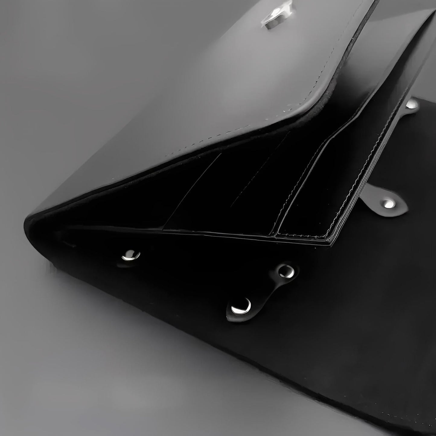 Juntetsu Leather Scissor Case - 8 Pocket Premium Storage (SKU: JUN-CASE-B8PC)