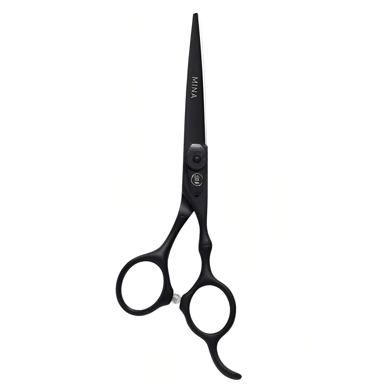 Mina Timeless Hairdressing Matte Black Scissor Set & Kit (SKU: MIN-TML-S55)