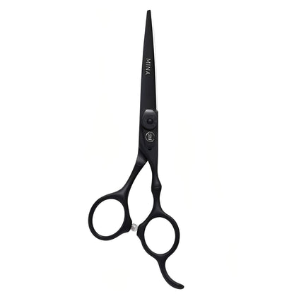 Mina Timeless Hairdressing Matte Black Scissor Set & Kit (SKU: MIN-TML-S55)