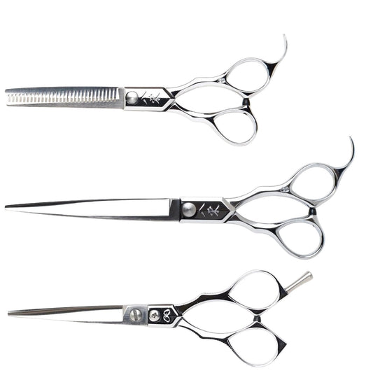 Yasaka Barber Scissors 3pc Master Set (SKU: YAS-CUT-MST7045T16)