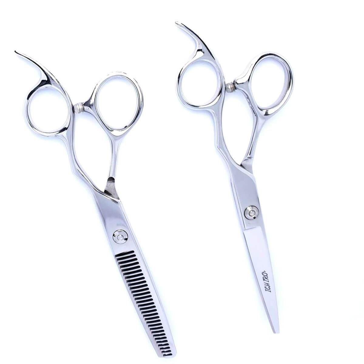 Ichiro Ergo Serrated Hairdressing Scissor Set - Japan Scissors