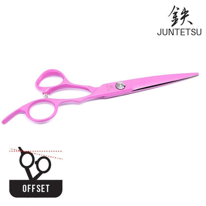 Juntetsu Pink Cutting & Thinning Scissors Set - Japan Scissors